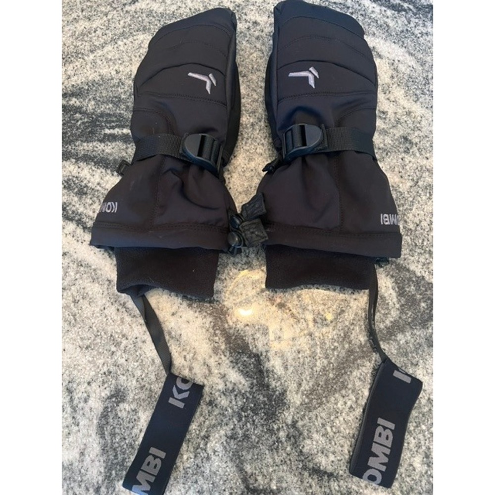 Kombi Storm Cuff Mittens Women Small Black Excellent Waterproof Insulated 2/1603